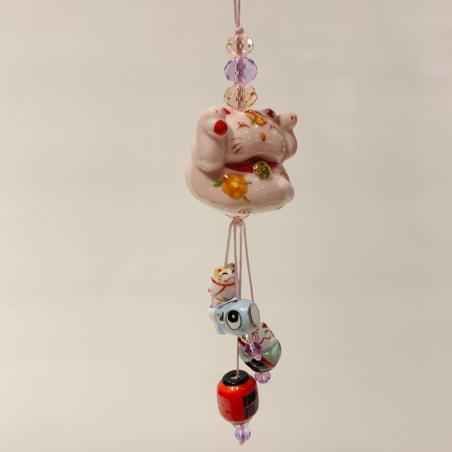 Five Blessings Cat Car Hanging/Home Hanging